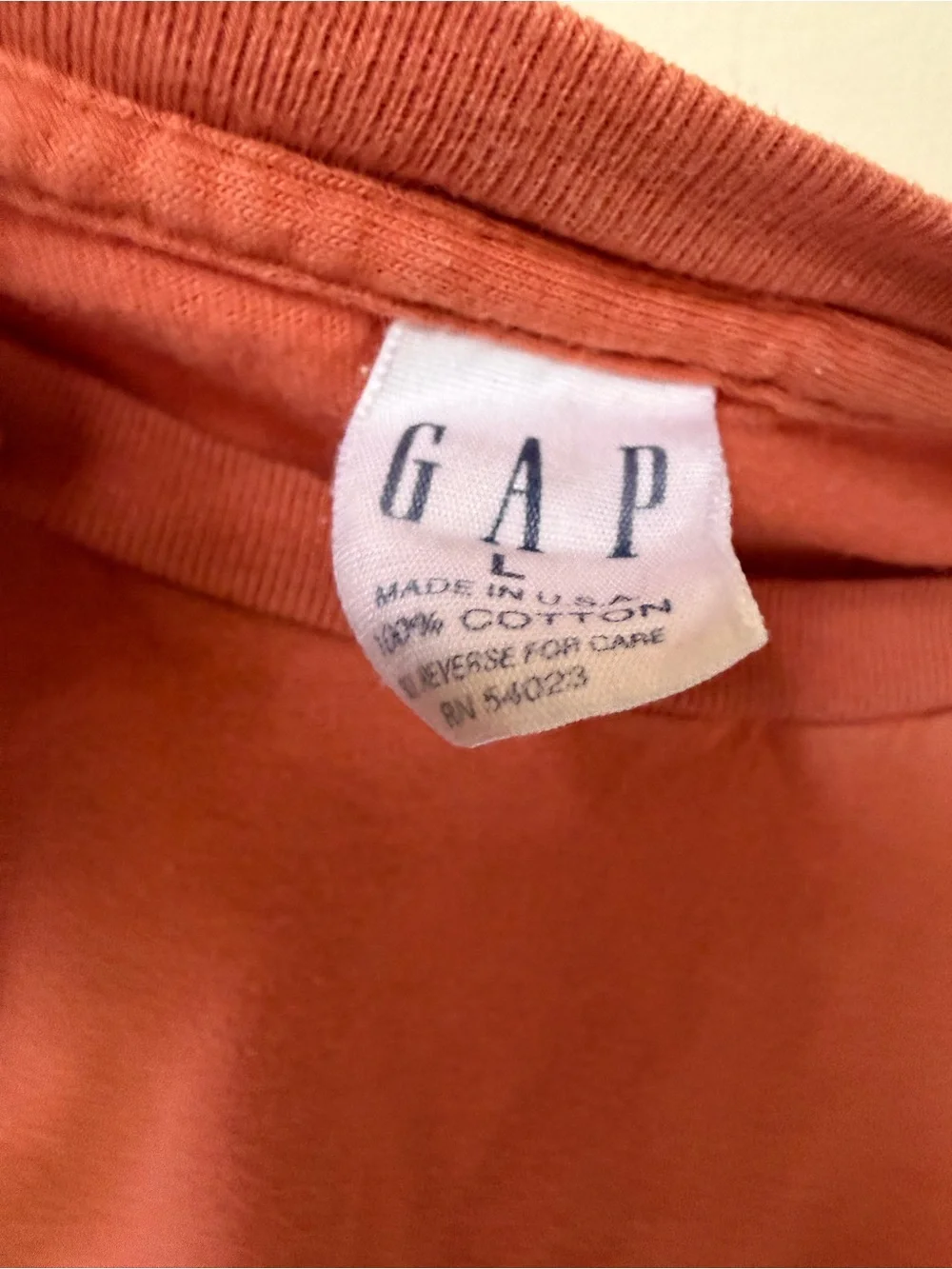 Kid’s Short Sleeve Pocket T-Shirt - Rust Orange